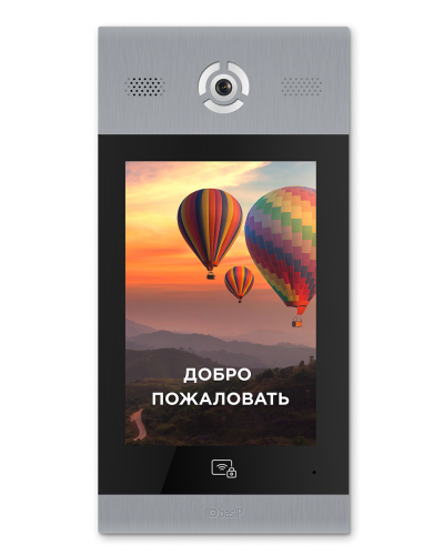 AA-14FB SILVER. Вызывная панель подъездного IP-домофона. BAS-IP в Первоуральске