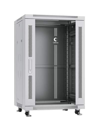 SH-05C-22U60/100 (7054c). Шкаф телекоммуникационный 19 напольный 22U. CABEUS в Первоуральске