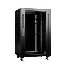 SH-05C-18U60/100-BK (8539c). Шкаф телекоммуникационный 19 напольный 18U. CABEUS
