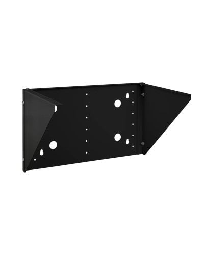 NC-6U-V-BK (12027c). Кронштейн настенный вертикальный 19 6U, цвет черный. CABEUS в Первоуральске