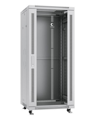 SH-05C-27U60/60 (7045c). Шкаф телекоммуникационный 19 напольный 27U. CABEUS в Первоуральске