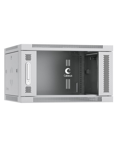 SH-05F-6U60/45 (7058c). Шкаф телекоммуникационный 19 настенный 6U. CABEUS в Первоуральске