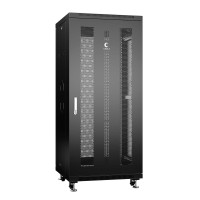 ND-05C-27U60/60-BK (8550c). Шкаф телекоммуникационный 19 напольный 27U. CABEUS