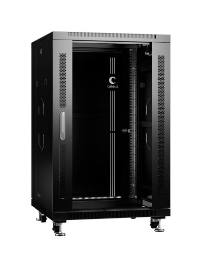 SH-05C-22U60/100-BK (8540c). Шкаф телекоммуникационный 19 напольный 22U. CABEUS в Первоуральске