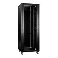 SH-05C-32U60/60-BK (8558c). Шкаф телекоммуникационный 19 напольный 32U. CABEUS