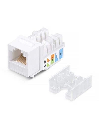 KJ-RJ45-Cat.6-90-SW (10071c): Вставка Keystone Jack RJ-45 в Первоуральске