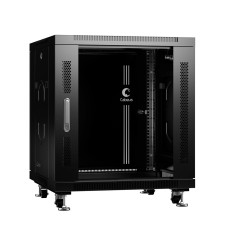 SH-05C-12U60/80-BK (8570c). Шкаф телекоммуникационный 19 напольный 12U. CABEUS