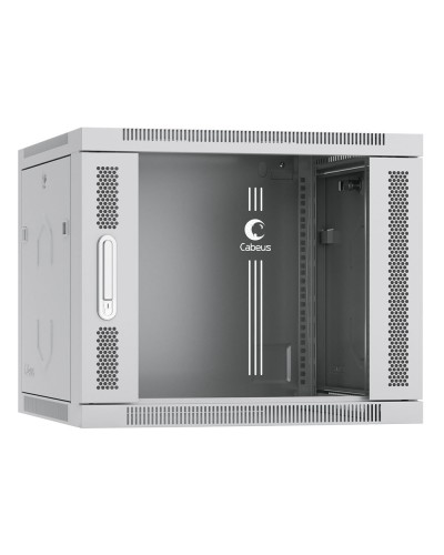 SH-05F-9U60/45 (7059c). Шкаф телекоммуникационный 19 настенный 9U. CABEUS в Первоуральске