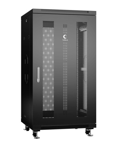 ND-05C-22U60/60-BK (8549c). Шкаф телекоммуникационный 19 напольный 22U. CABEUS в Первоуральске