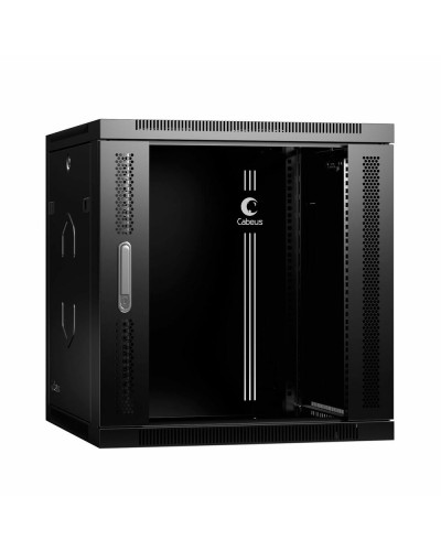 SH-05F-12U60/35-R-BK (10756c). Шкаф телекоммуникационный 19 настенный 12U. CABEUS в Первоуральске