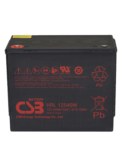 CSB HRL 12540W FR. Аккумулятор герметичный свинцово-кислотный. CSB в Первоуральске