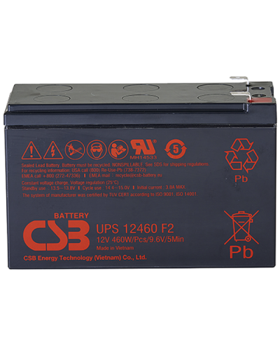 CSB UPS 12460. Аккумулятор герметичный свинцово-кислотный. CSB в Первоуральске
