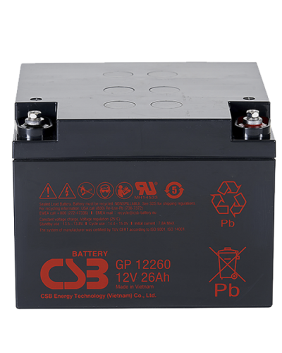 CSB GP 12260. Аккумулятор герметичный свинцово-кислотный. CSB в Первоуральске