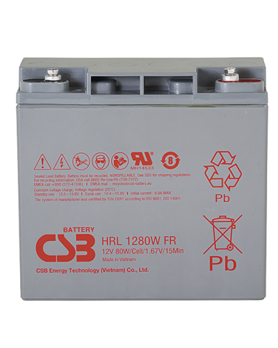 CSB HRL 12280W FR. Аккумулятор герметичный свинцово-кислотный. CSB в Первоуральске