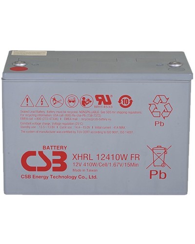 CSB XHRL 12410W FR. Аккумулятор герметичный свинцово-кислотный. CSB в Первоуральске