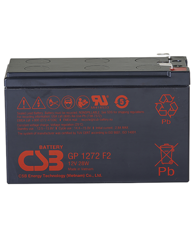 CSB GP 1272(28W). Аккумулятор герметичный свинцово-кислотный. CSB в Первоуральске
