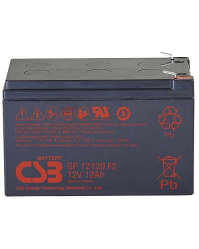 CSB GP 12120. Аккумулятор герметичный свинцово-кислотный. CSB в Первоуральске