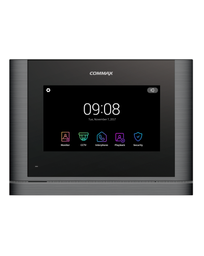 CDV-704MF/VZ (темное серебро). Монитор видеодомофона цветной. Commax в Первоуральске
