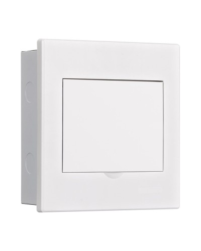 Корпус ЩРВ-М 6 модулей IP41 встраиваемый белая дверь (31101DEK). Корпус пластиковый. DEKraft в Первоуральске