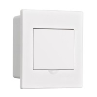 Корпус ЩРВ-П 4 модуля IP41 встраиваемый белая дверь (31080DEK). Корпус пластиковый. DEKraft