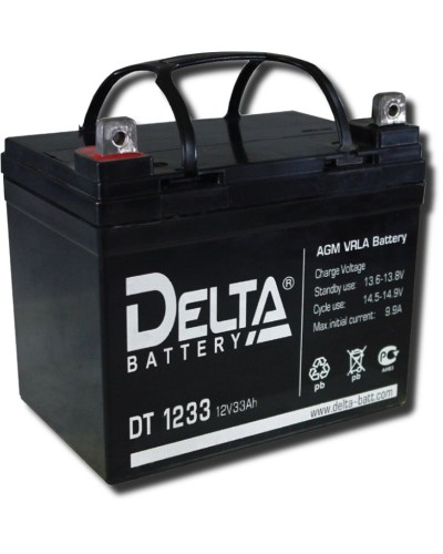 Delta DT 1233. Аккумулятор герметичный свинцово-кислотный. Delta в Первоуральске