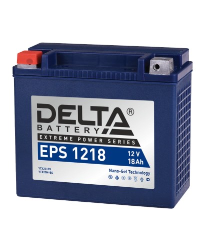 Delta EPS 1218. Аккумулятор герметичный свинцово-кислотный стартерный. Delta в Первоуральске
