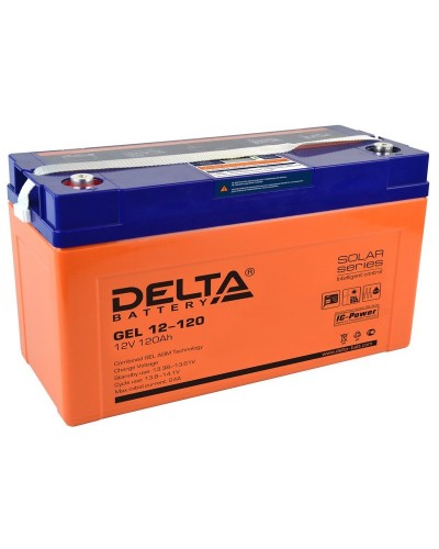 Delta GEL 12-120. Аккумулятор герметичный свинцово-кислотный. Delta в Первоуральске