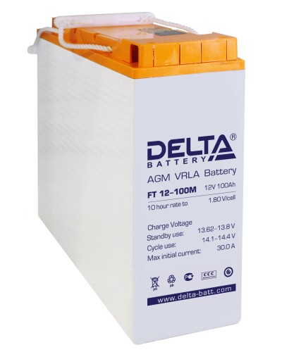 Delta FT 12-100 M. Аккумулятор герметичный свинцово-кислотный. Delta в Первоуральске
