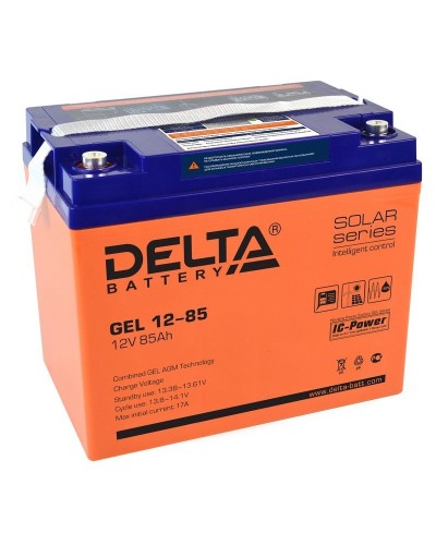 Delta GEL 12-85. Аккумулятор герметичный свинцово-кислотный. Delta в Первоуральске