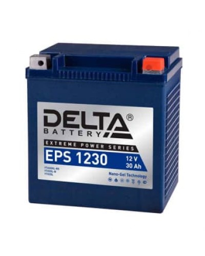 Delta EPS 1230. Аккумулятор герметичный свинцово-кислотный стартерный. Delta в Первоуральске