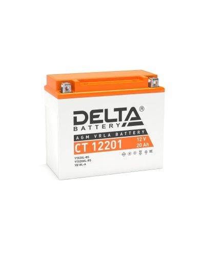 Delta CT 1220.1. Аккумулятор герметичный свинцово-кислотный стартерный. Delta в Первоуральске