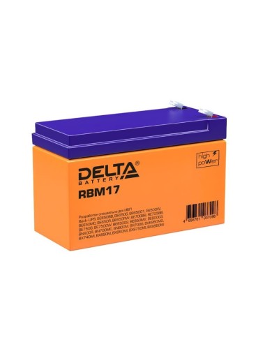 Delta RBM17. Аккумулятор для ИБП APC. Delta в Первоуральске