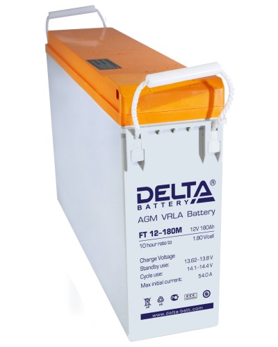 Delta FT 12-180 M. Аккумулятор герметичный свинцово-кислотный. Delta в Первоуральске
