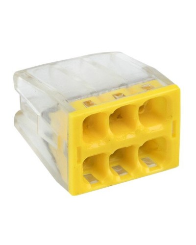 СМК 2273-246 6-проводная PROxima (plc-smk-2273-246). Строительно-монтажная клемма с пастой. EKF в Первоуральске