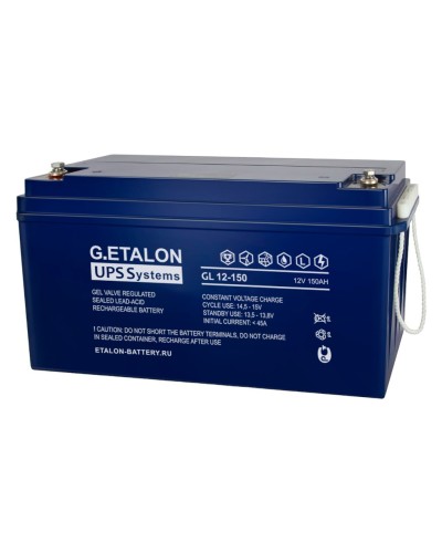G.ETALON GL 12-150. Аккумулятор герметичный свинцово-кислотный. ETALON в Первоуральске