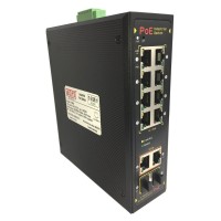 F-802. Коммутатор 8-портовый с PoE. FARADAY