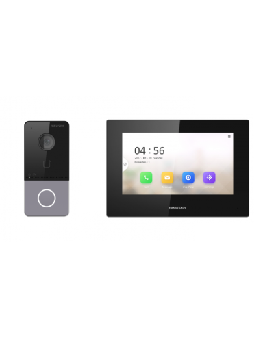 DS-KIS605-P(C). Комплект IP видеодомофона. Hikvision в Первоуральске