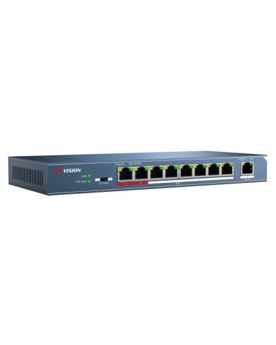 DS-3E0109P-E/M(B). Коммутатор с питанием POE. Hikvision в Первоуральске