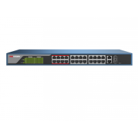 DS-3E0326P-E(B). Коммутатор с питанием POE. Hikvision