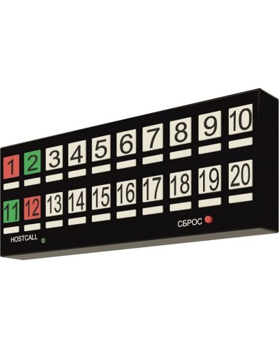MP-730W2. Табло отображения. Hostcall в Первоуральске