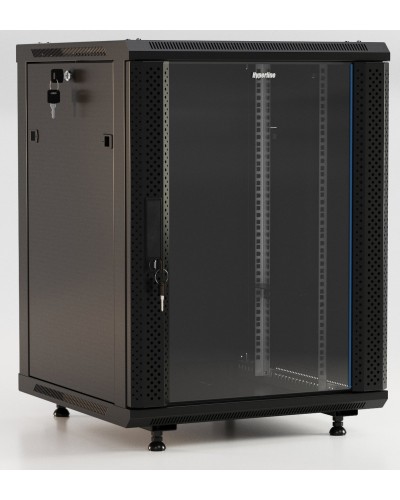 TWB-FC-1245-GP-RAL9004. Шкаф телекоммуникационный 19 настенный 12U. Hyperline в Первоуральске