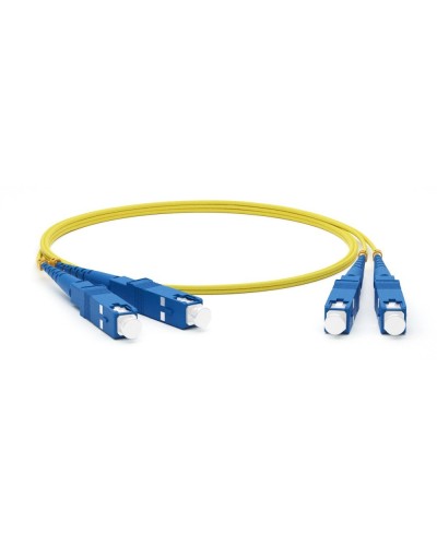 FC-D2-9-SC/UR-SC/UR-H-1M-LSZH-YL. Патч-корд волоконно-оптический. Hyperline в Первоуральске