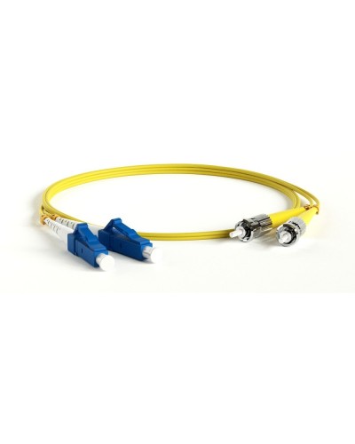 FC-D2-9-LC/UR-ST/UR-H-1M-LSZH-YL. Патч-корд волоконно-оптический ST-LC. Hyperline в Первоуральске