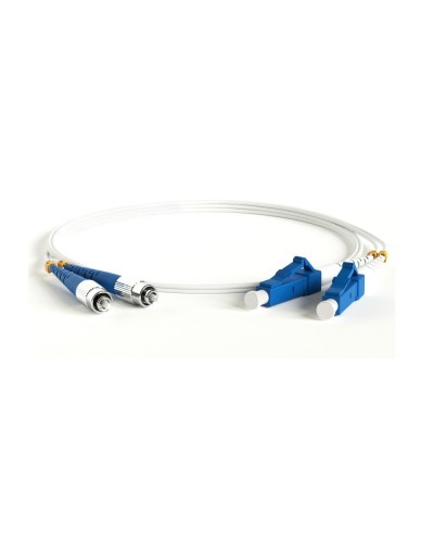 FC-D2-9A1-FC/UR-LC/UR-H-1M-LSZH-WH. Патч-корд волоконно-оптический FC-LC. Hyperline в Первоуральске