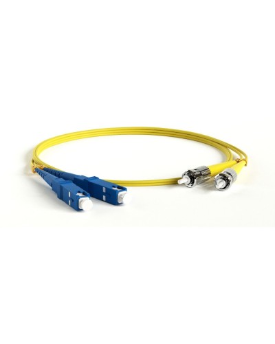 FC-D2-9A1-SC/UR-ST/UR-H-1M-LSZH-WH. Патч-корд волоконно-оптический ST-SC. Hyperline в Первоуральске