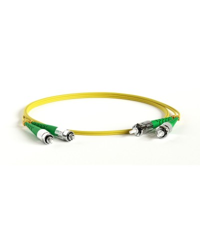 FC-D2-9-FC/AR-ST/AR-H-1M-LSZH-YL. Патч-корд волоконно-оптический ST-FC. Hyperline в Первоуральске