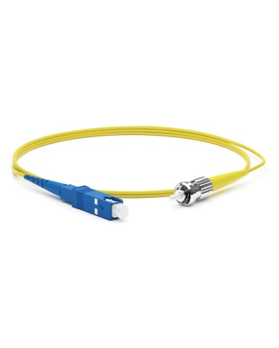 FC-S2-9-SC/UR-ST/UR-H-1M-LSZH-YL. Патч-корд волоконно-оптический одномодовый. Hyperline в Первоуральске