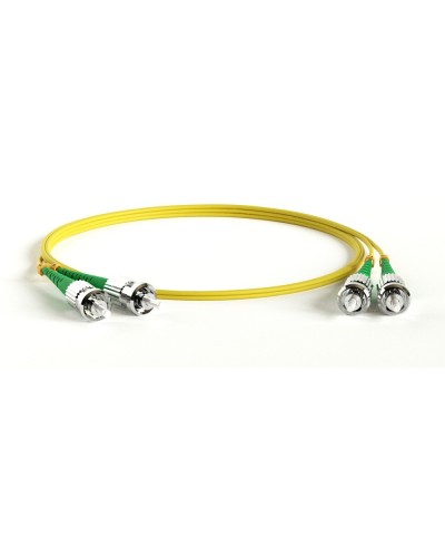 FC-D2-9-ST/AR-ST/AR-H-1M-LSZH-YL. Патч-корд волоконно-оптический ST-ST. Hyperline в Первоуральске