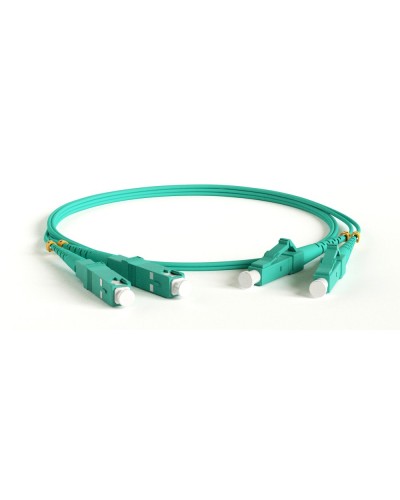 FC-D2-503-LC/PR-SC/PR-H-2M-LSZH-AQ. Патч-корд волоконно-оптический многомодовый. Hyperline в Первоуральске