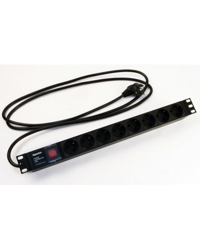 SHE19-8SH-S-2.5EU. Блок розеток 19. Hyperline в Первоуральске